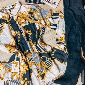 Long Sleeve Detailed Blouse